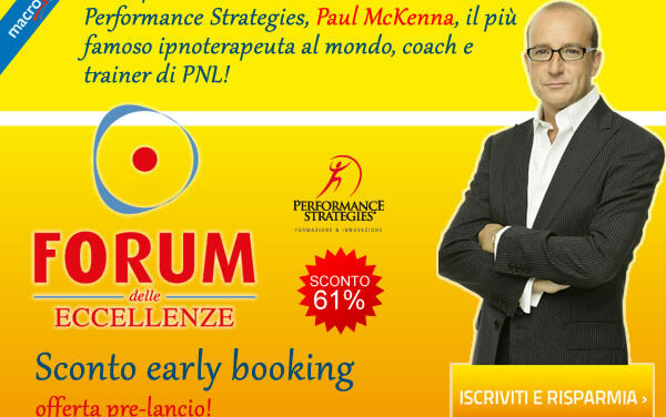 Forum delle Eccellenze 2012 – Paul McKenna, Giuseppe Vercelli, Willy Pasini e Gian Paolo Montali (miglioramento personale)